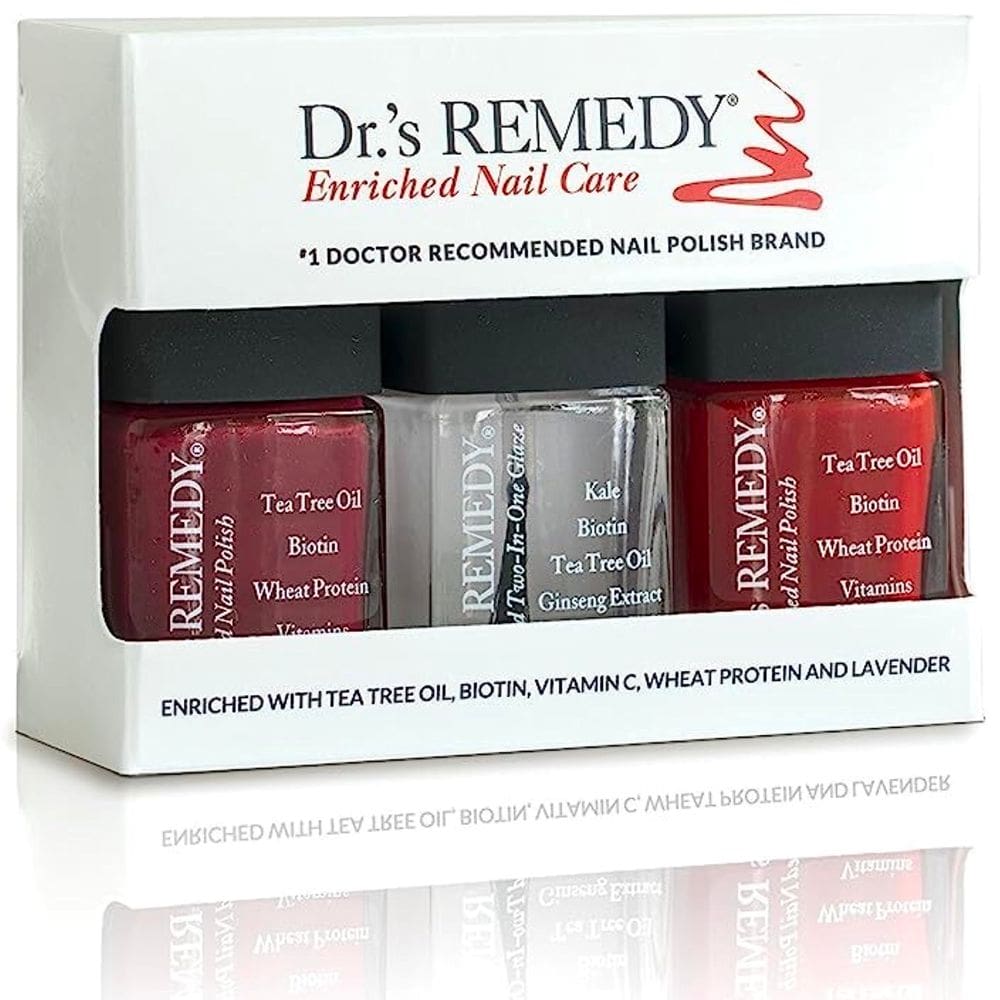 Kit de esmaltes Dr. ` s Remedy TOTAL Esmalte/Balance dois em um