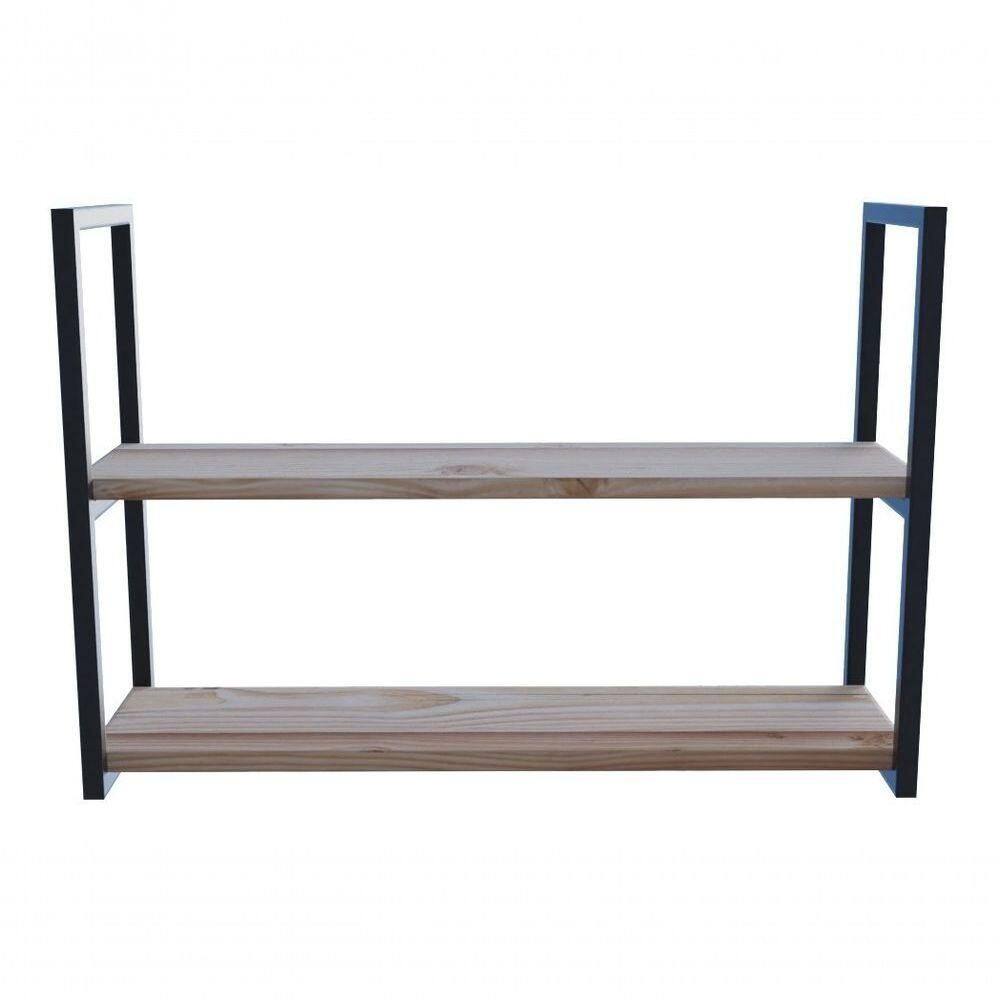 2 Estantes De Qualidade De Madeira Para Home De Teto 100x50x20