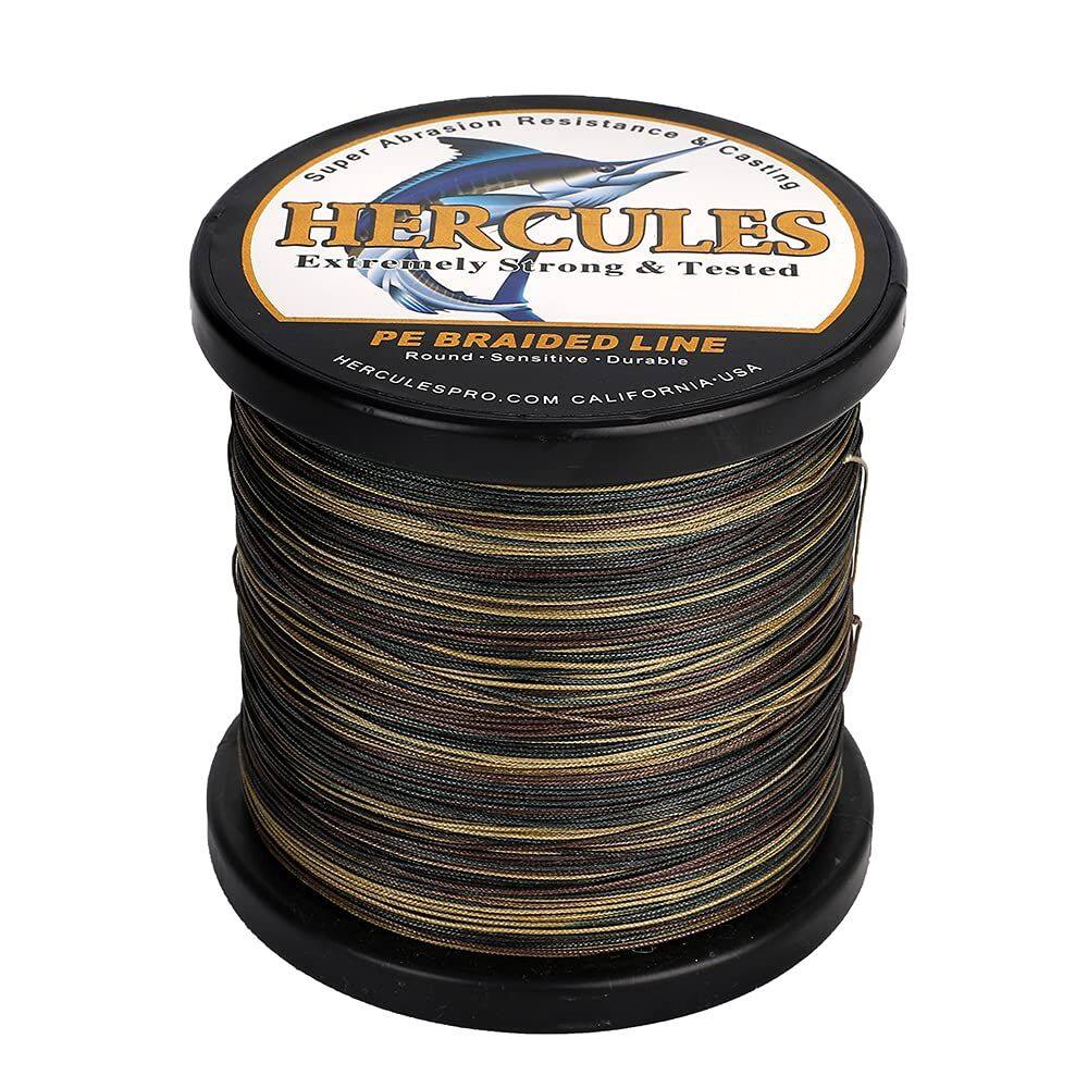 Linha de pesca trançada HERCULES 12 Strands 40 libras 500 m - Verde