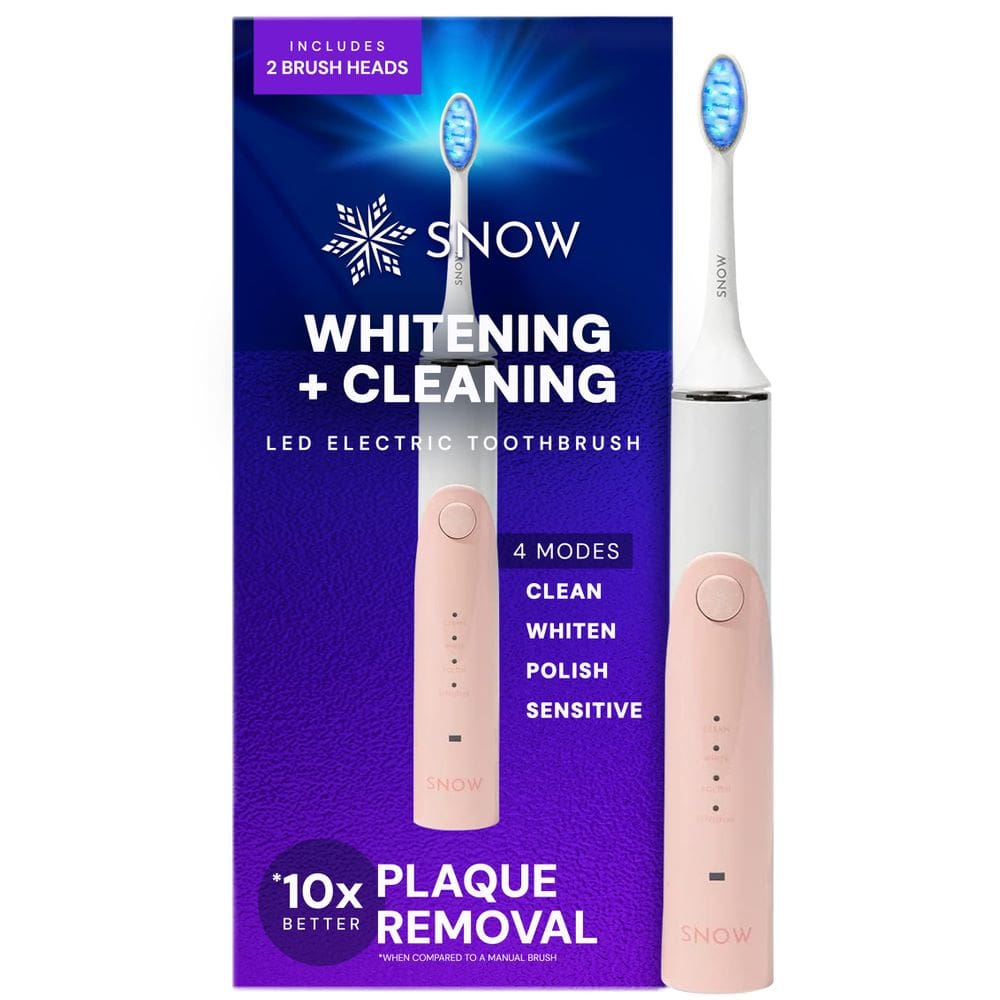 Escova de dentes elétrica SNOW LED Gen 2 Recarregável Adulta Rosa