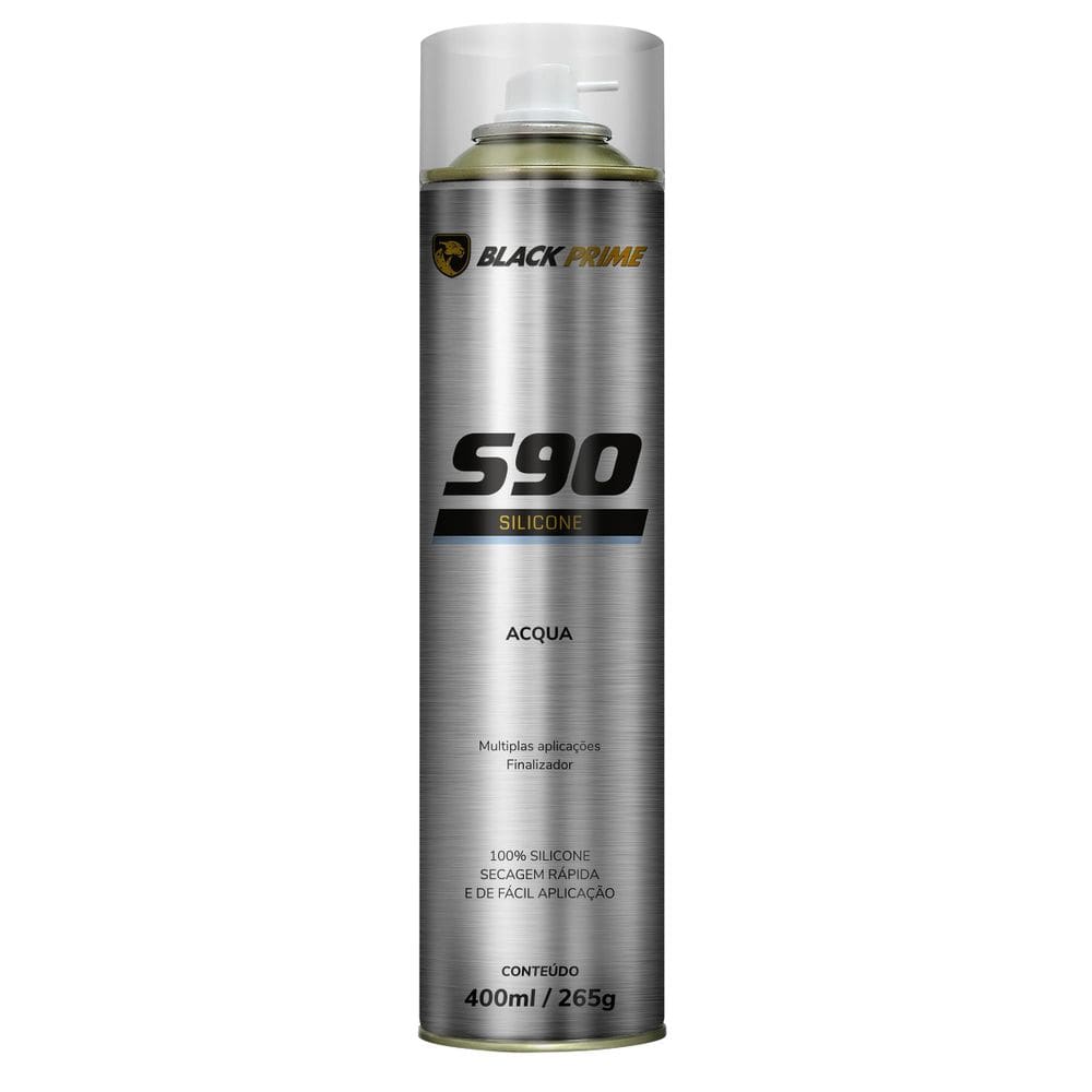 Silicone Aromatizado S90 Black Prime Acqua 400Ml