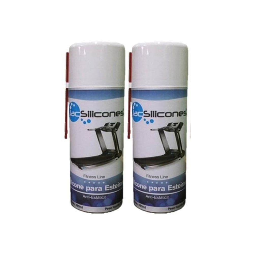 2 Silicone Lubrificante Para Esteira Elétrica Jac 480Ml