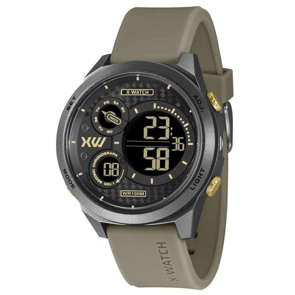 Relógio Masculino X-Watch Digital Verde XMPPD660 PXEX