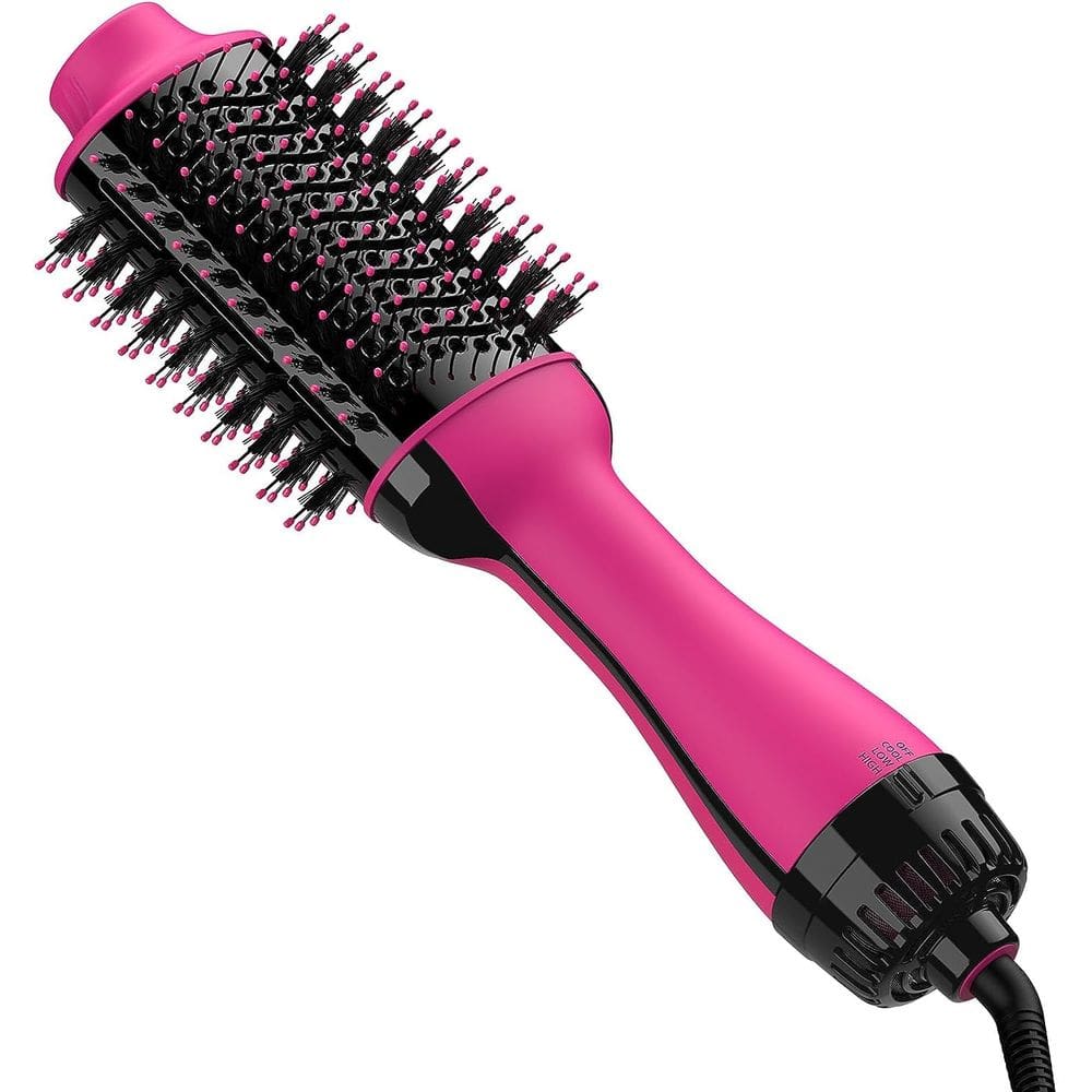 Escova para secador de cabelo Umeely 4 em 1 Ceramic Titanium Ionic 1200W