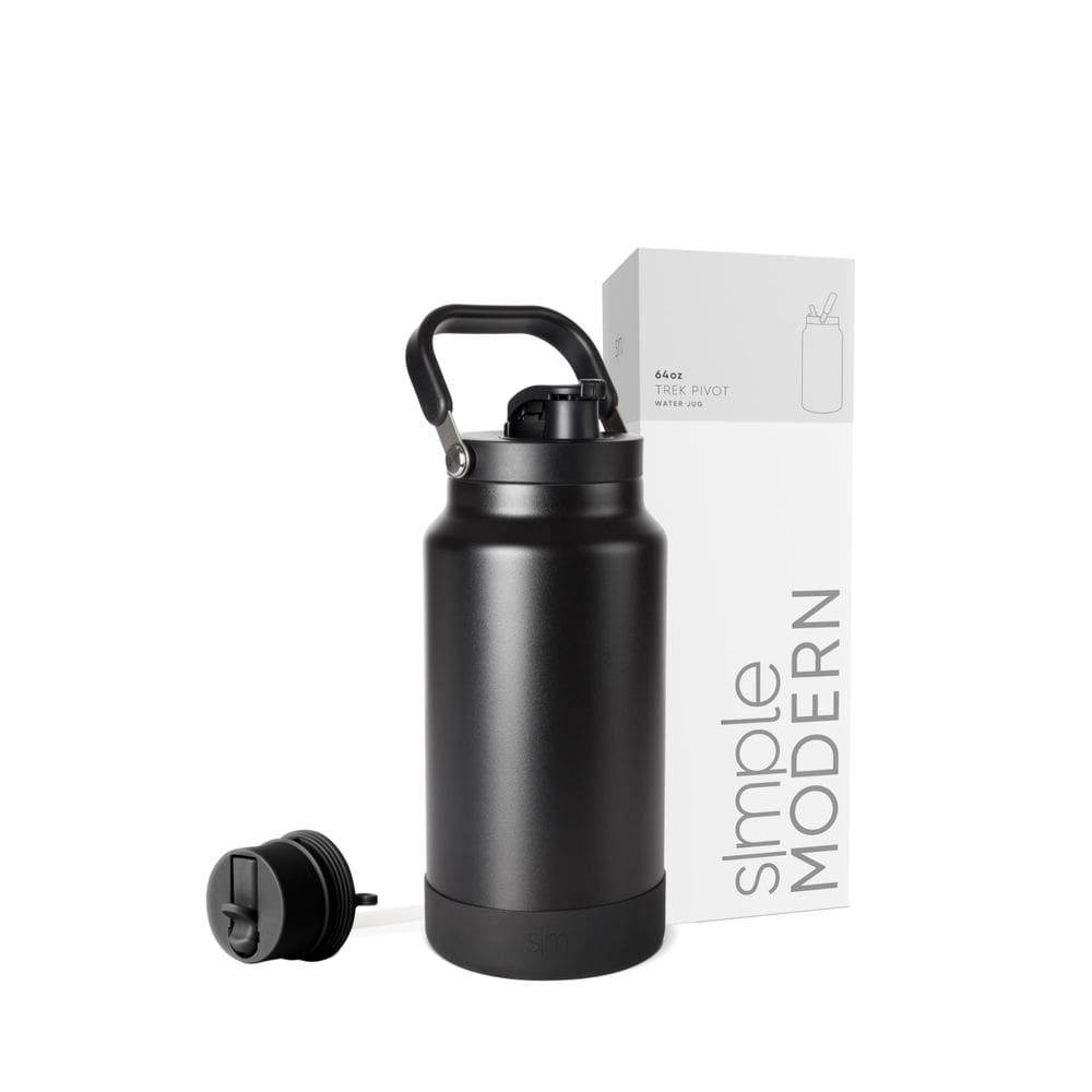 Garrafa de água Simple Modern Trek Pivot 1,9L em aço inoxidável