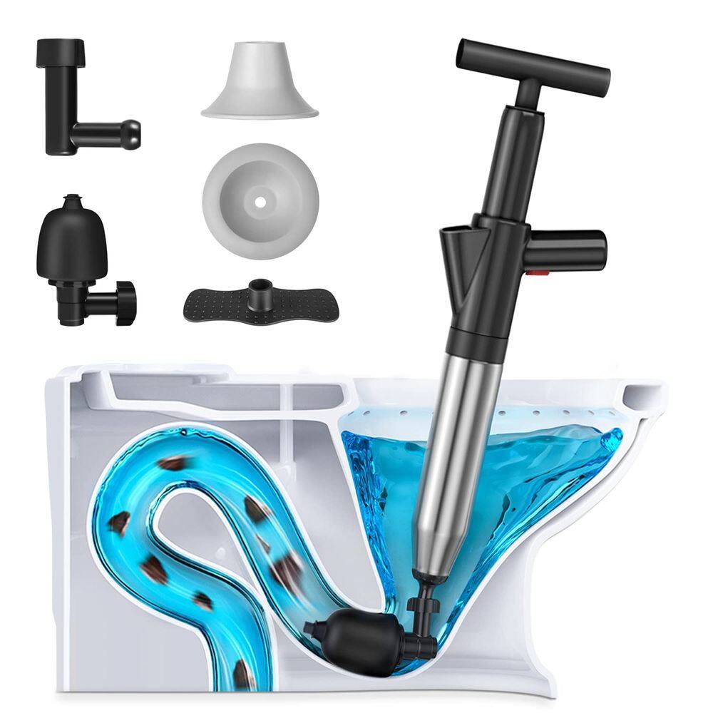 Êmbolo de vaso sanitário TheElves High Pression Air Drain Blaster