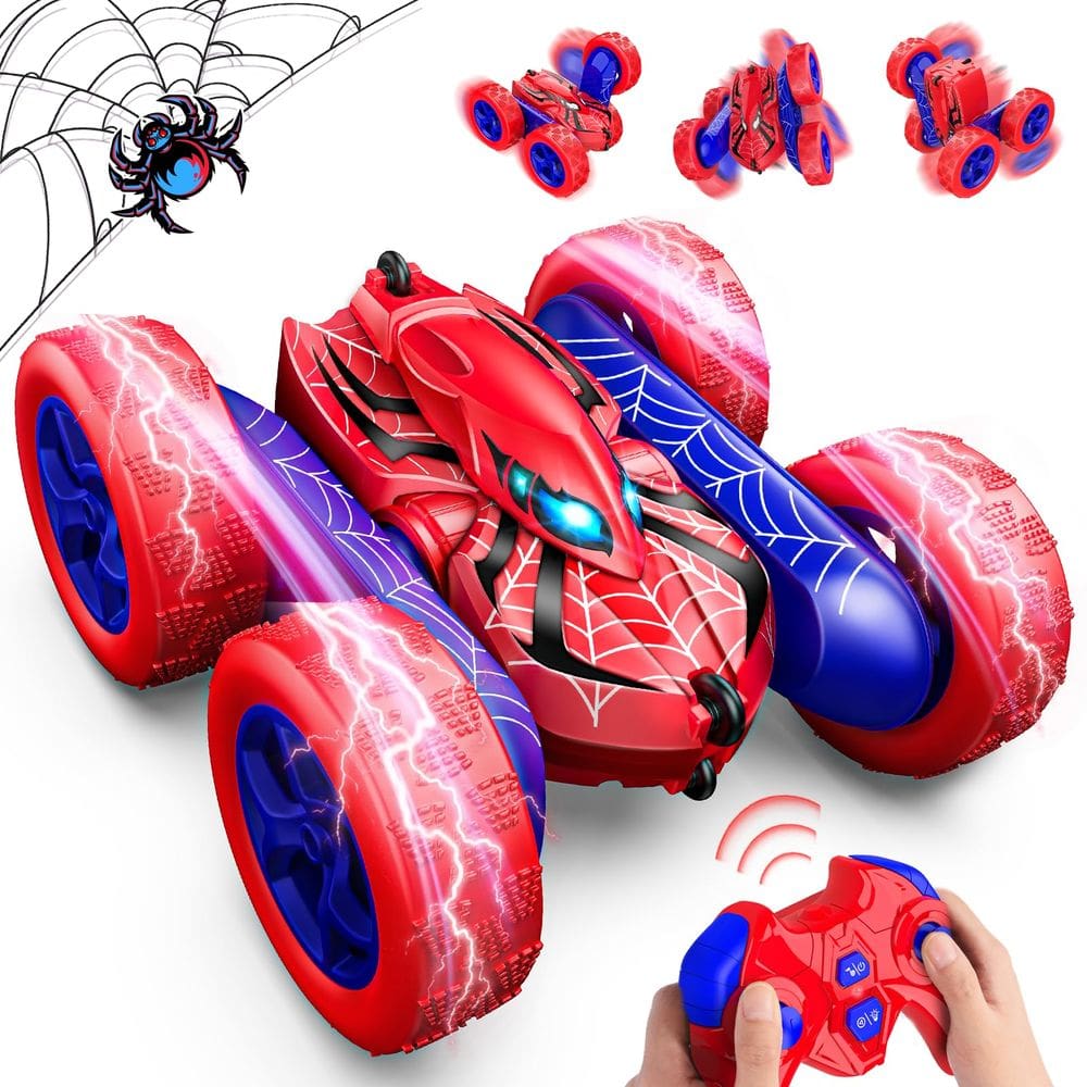 Carro de controle remoto Excitobo Spider para crianças de 4 a 12 anos