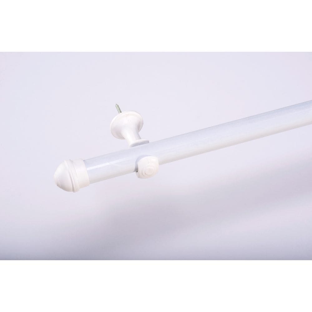 Varão Simples para Cortina de 3 Metros 28mm Kit Completo