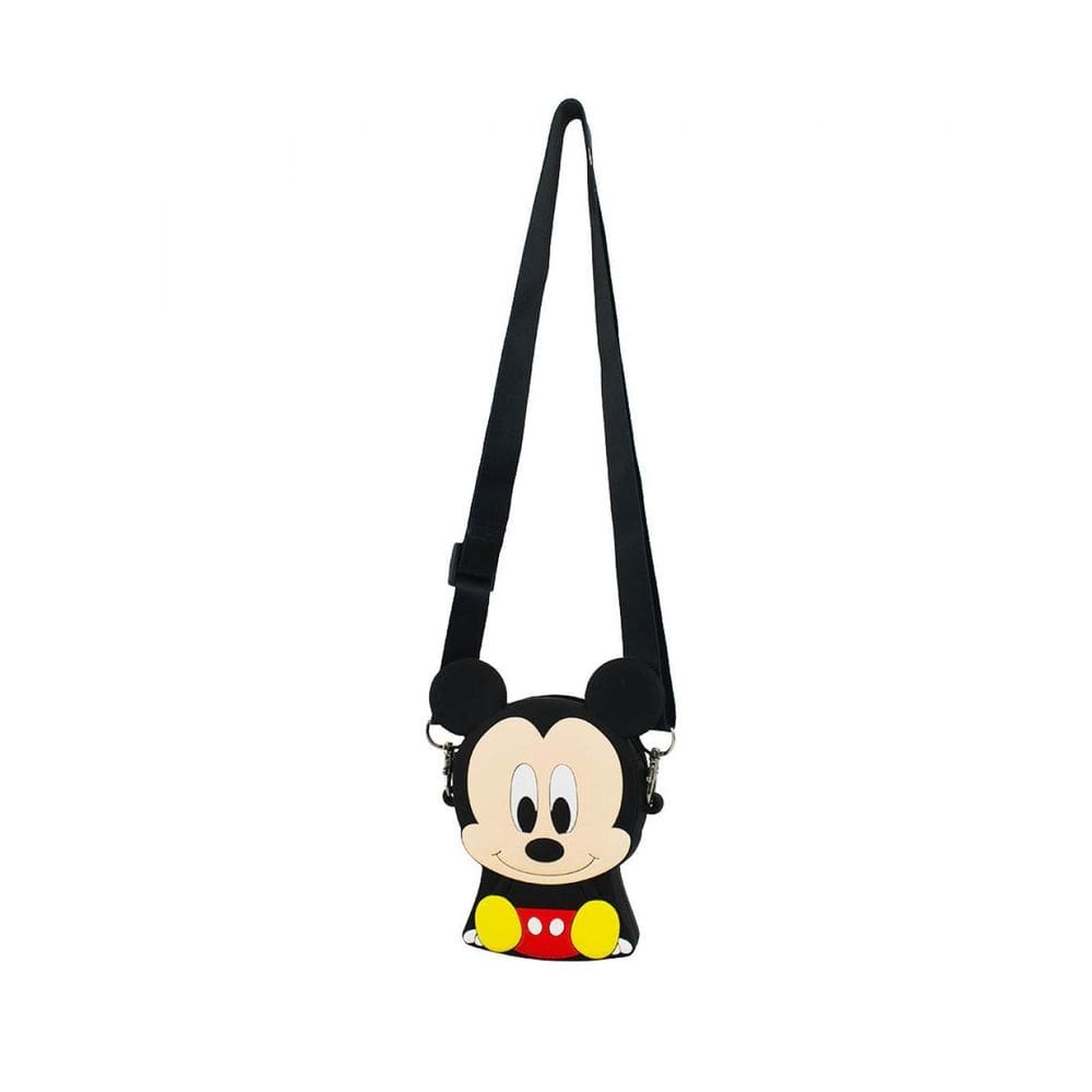 Mini Bolsa De Ombro Mickey Silicone 15X11.5Cm - Disney