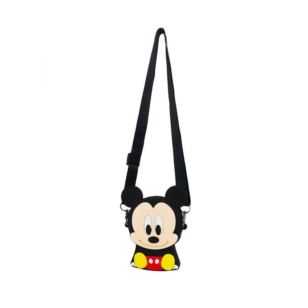 Mini Bolsa De Ombro Mickey Silicone 15X11.5Cm - Disney