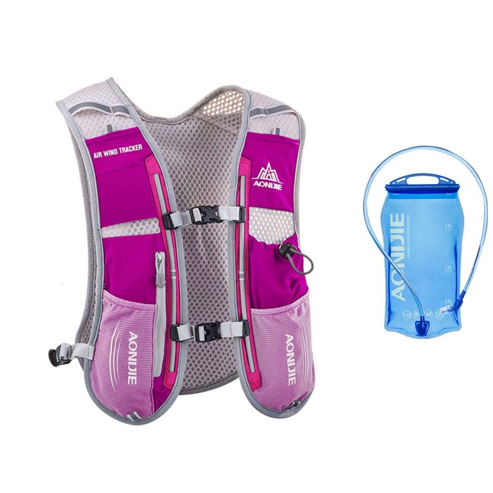 Mochila de corrida Win.Deeper Lightweight de 5 L com bexiga de 1,5 L