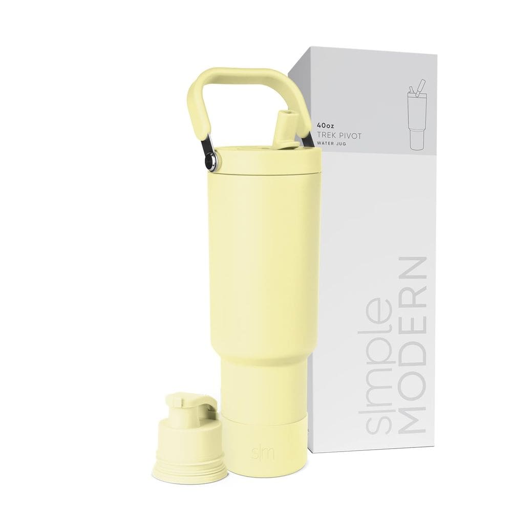 Garrafa de água Simple Modern Trek Pivot 1,2 L com alça