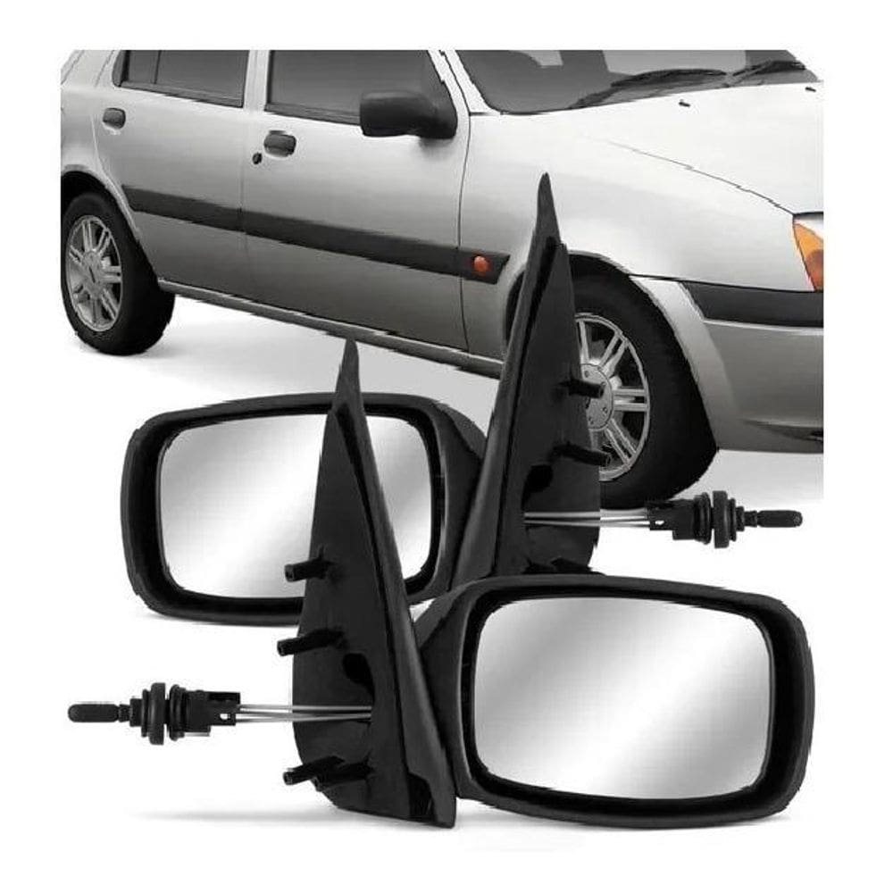 Par Retrovisor Fiesta Street 96 97 98  Controle