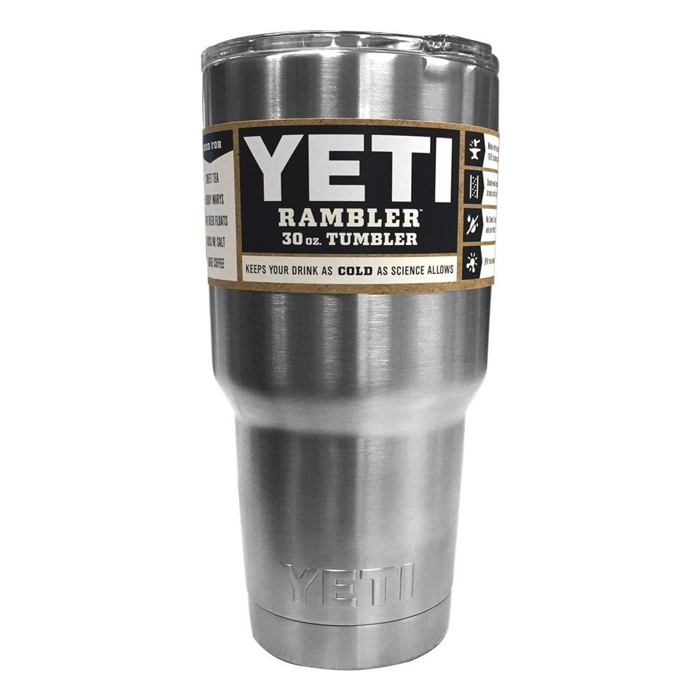 Copo YETI Rambler 887ml de aço inoxidável isolado a vácuo