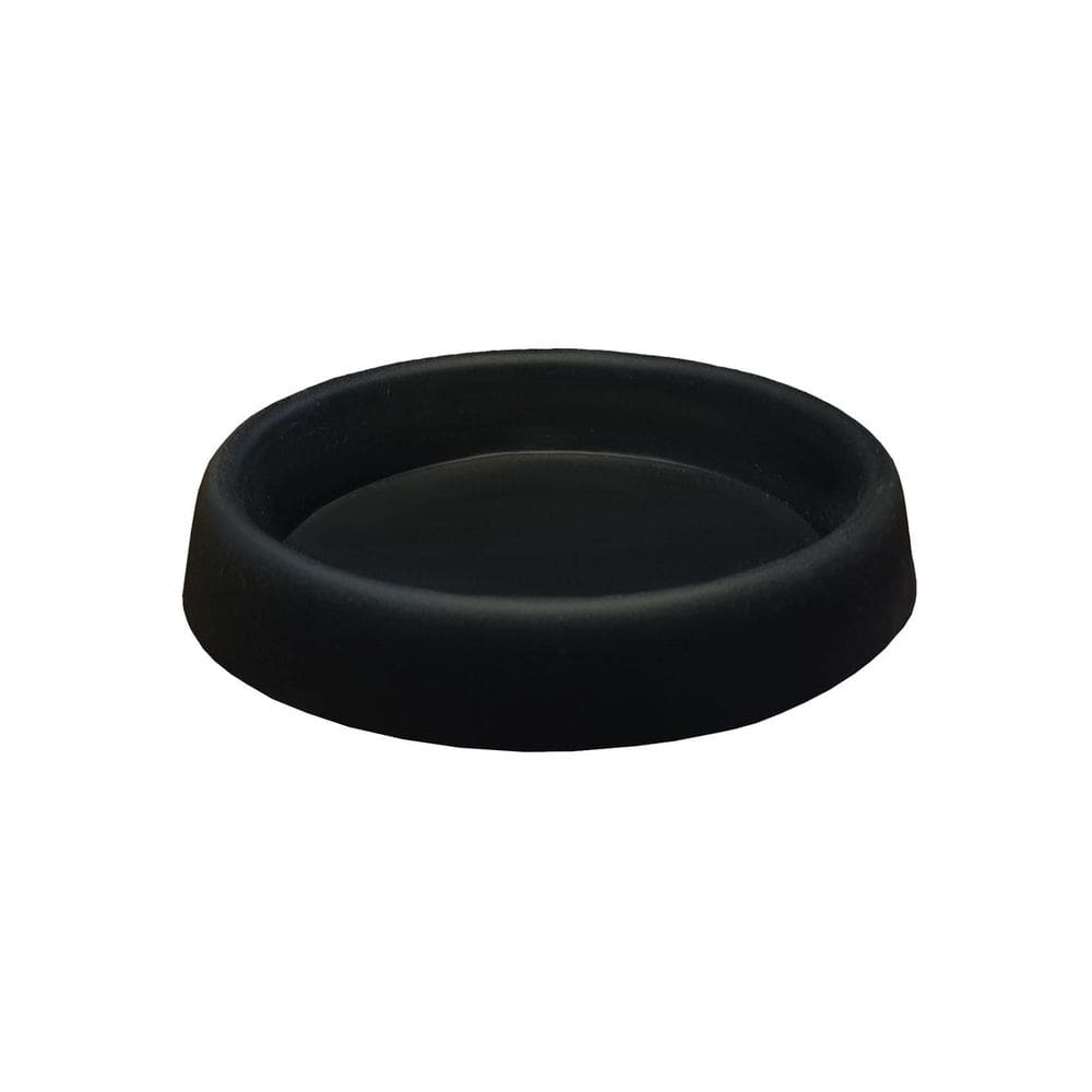 Prato Base Redondo De Polietileno Para Vaso De Planta 24 Cm