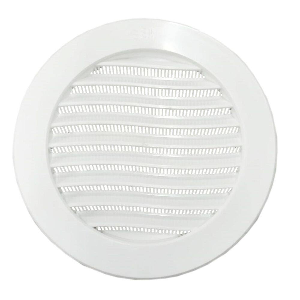 Grelha De Ventilação 100Mm Com Tela Integrada
