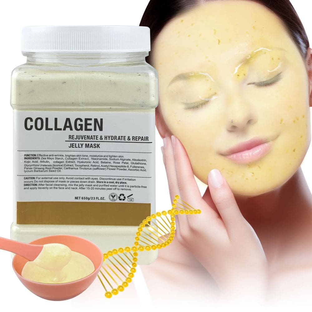 Máscara de gelatina Angeland para tratamentos faciais profissionais 680 ml (colágeno)