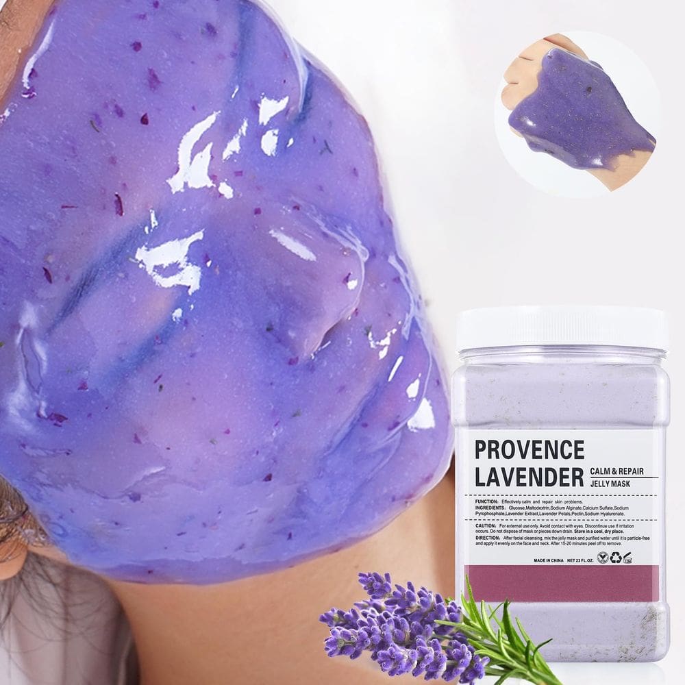 Máscaras de gelatina GUOYAOLIFU para hidratação facial 680mL Provence