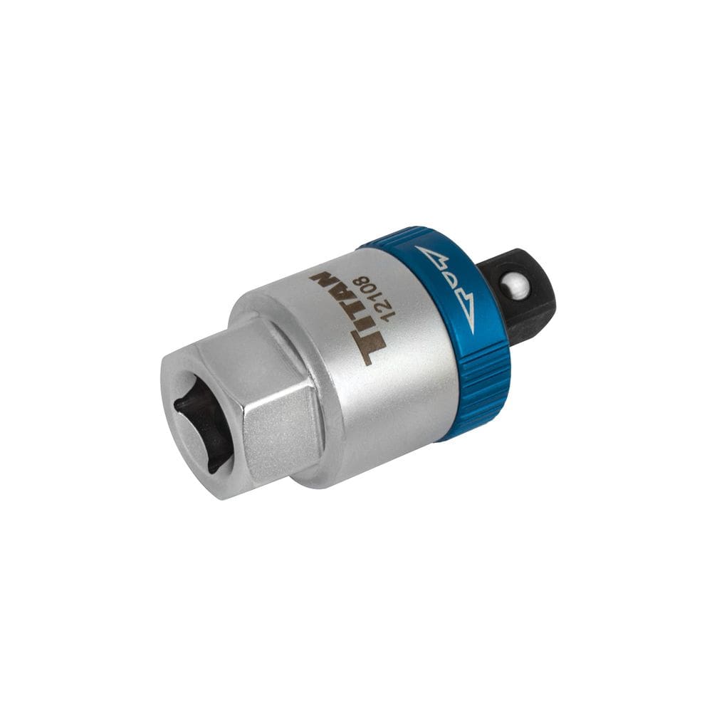 Adaptador de barra de disjuntor com catraca Titan 12108, unidade de 3/8 polegadas