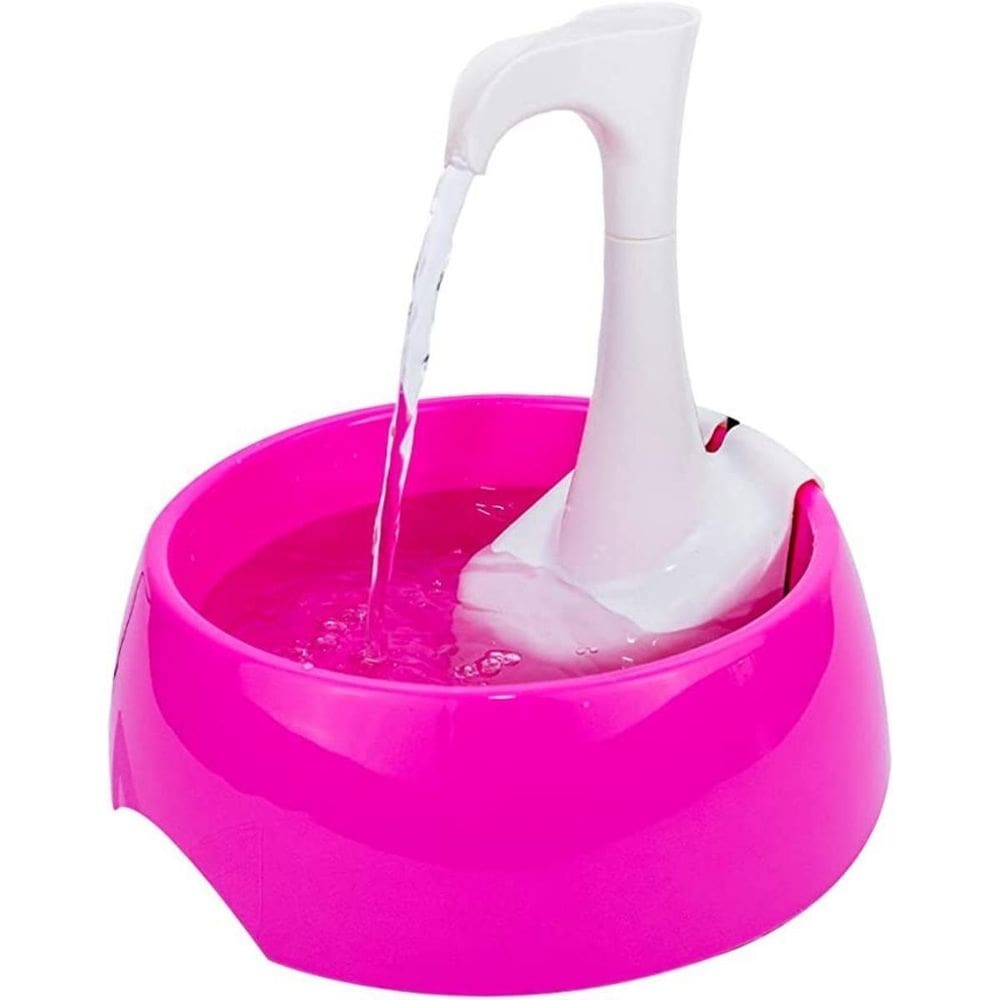 Bebedouro Fonte Para Cães E Gatos 1,2L Usb Bivolt Rosa
