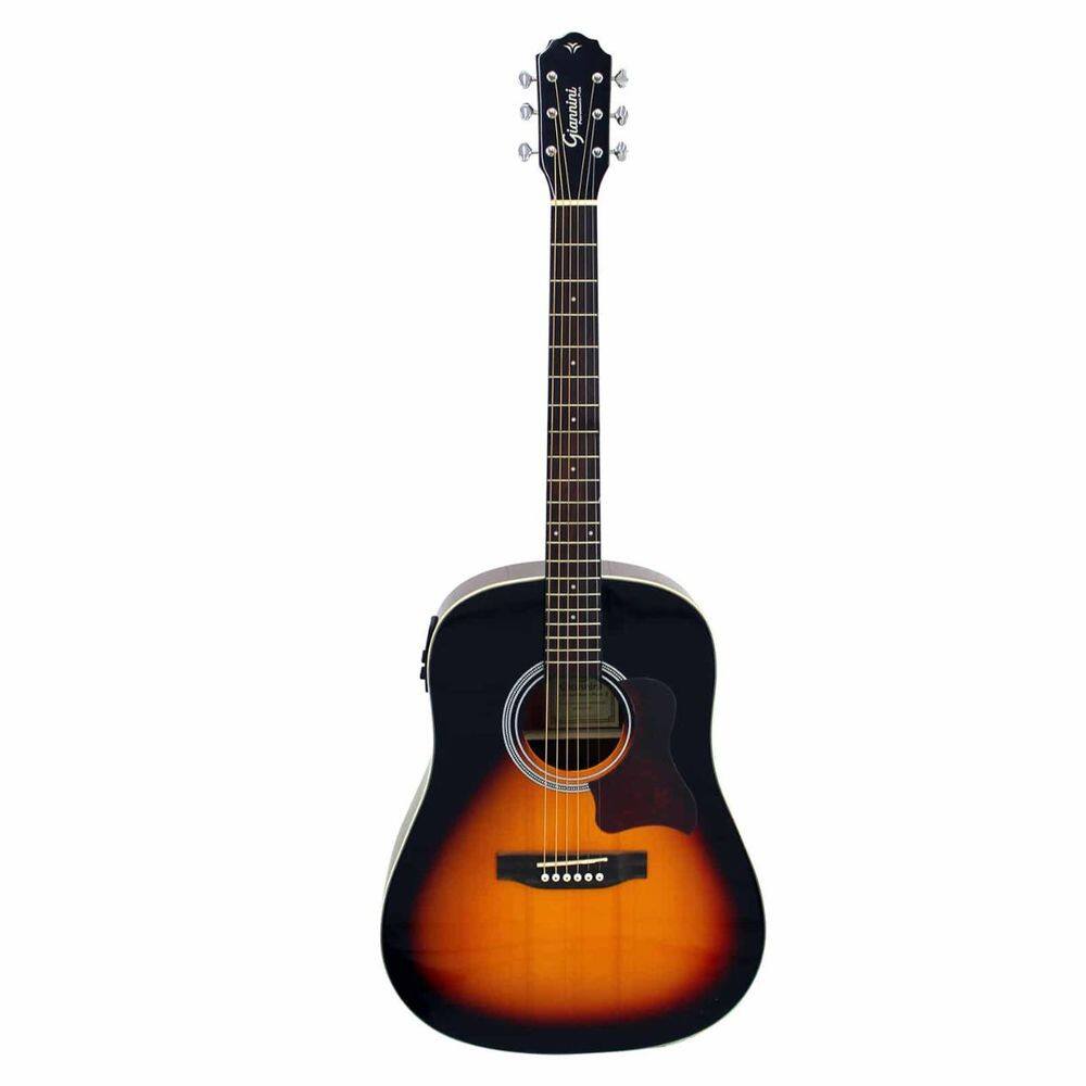 Violão Eletroacústico Giannini Performance Plus GSS Plus EQ Aço