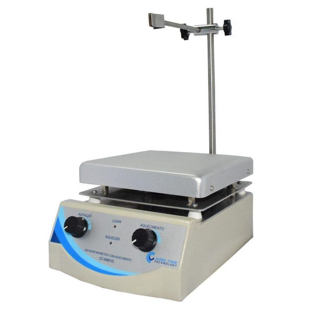 Agitador Magnético Com Aquecimento, 10 L -220V Gt-Amb10L220V