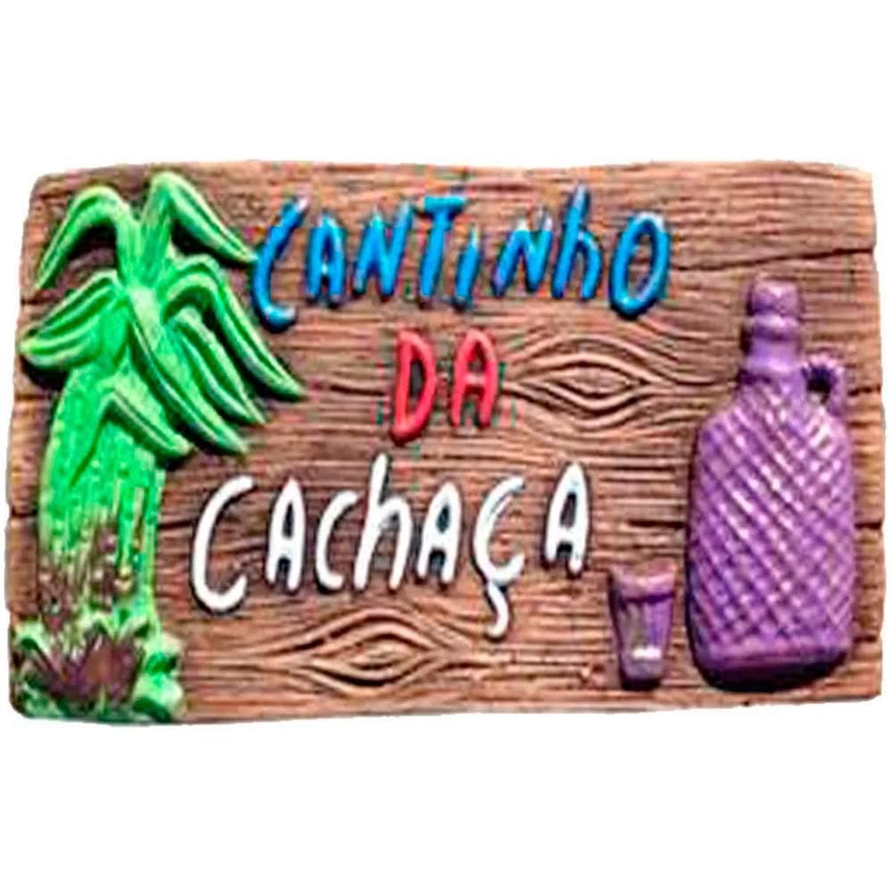 Placa De Churrasco Decorativa - Cantinho Da Cachaça