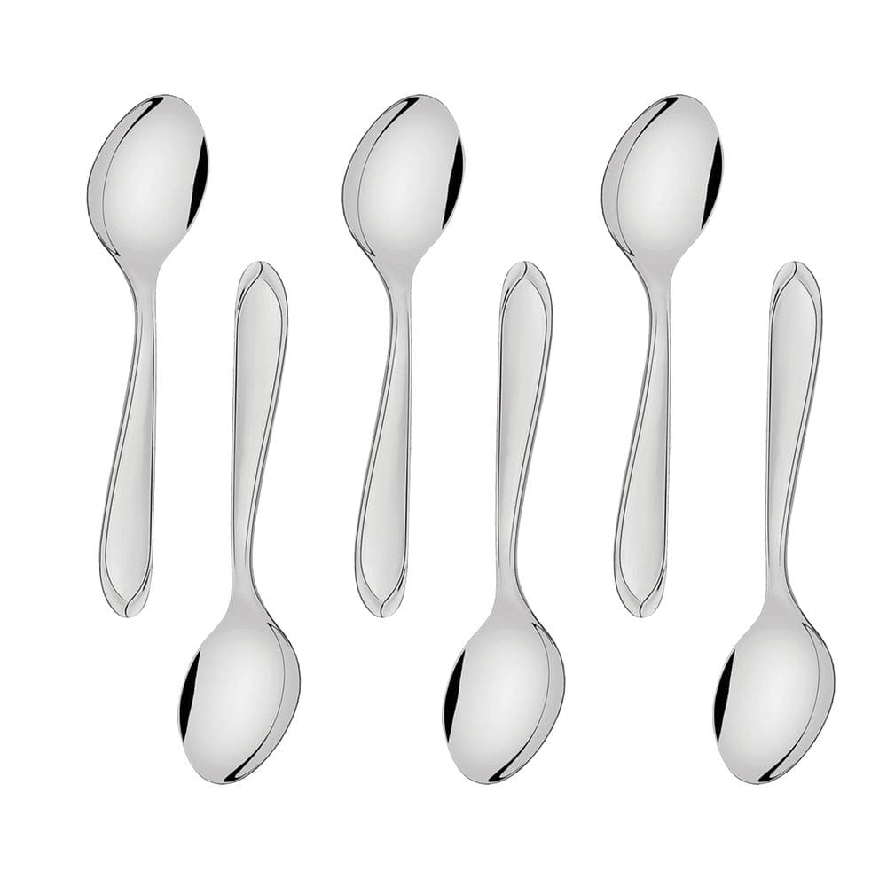 Jogo de Talheres 6 Peças Colher de Sobremesa Laguna Inox Tramontina