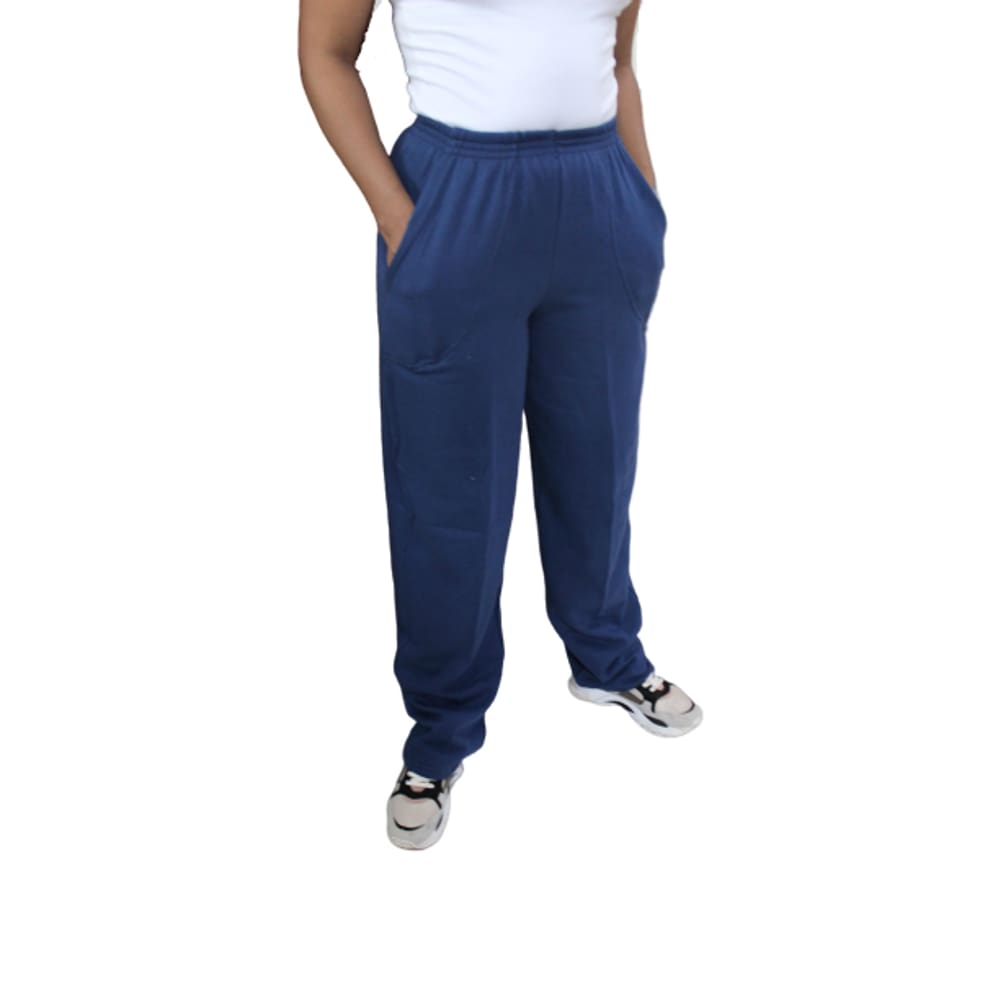 Calça Moletom Grossa Feminina Masculina Flanelada Básica