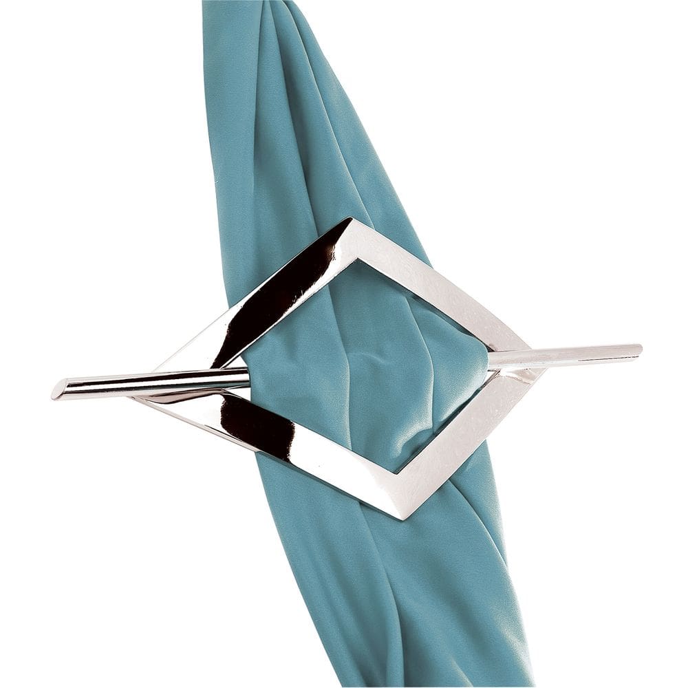 Abraçadeira Fivela Losango Cromada Pvc