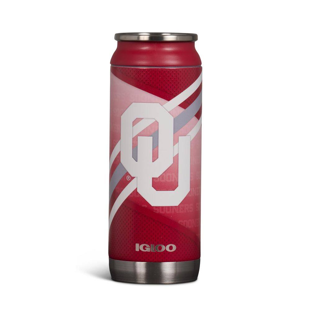 Can Igloo University of Oklahoma 473ml em aço inoxidável