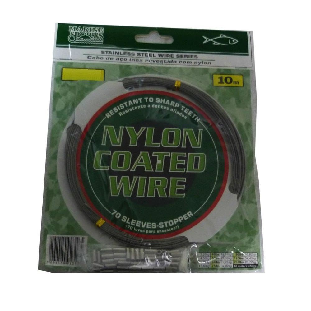 Cabo De Aço Pesca Encastoar Coated Wire 60 Libras