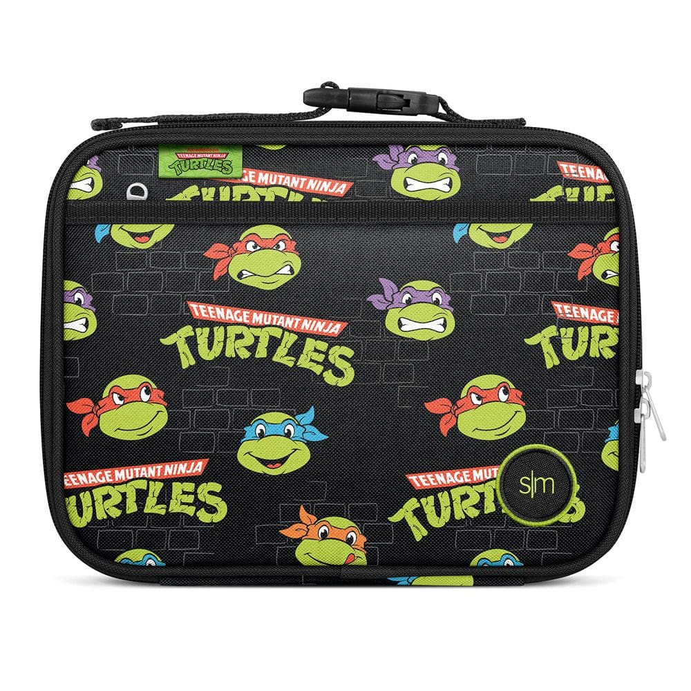 Lancheira simples e moderna Nickelodeon Viacom Kids Hadley TMNT