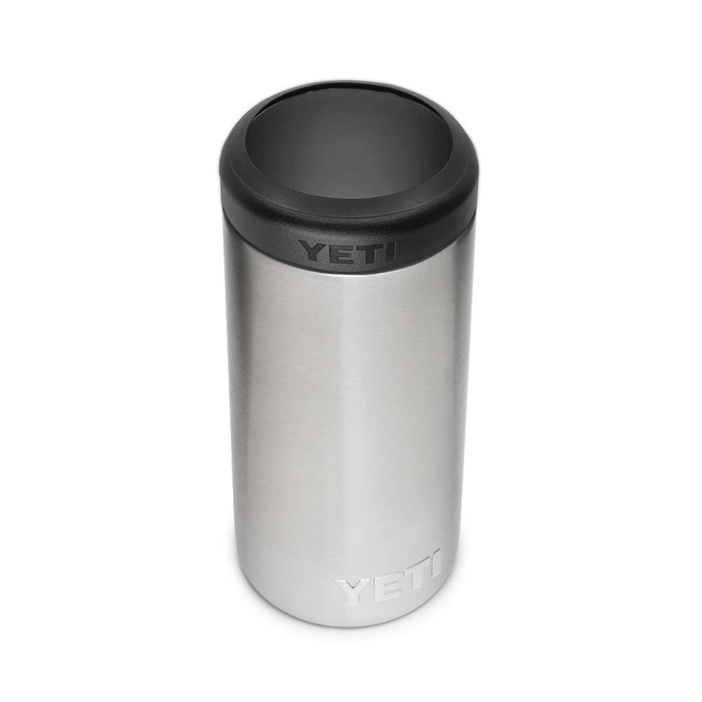 Isolador de latas YETI Rambler Colster Slim 355mL em aço inoxidável