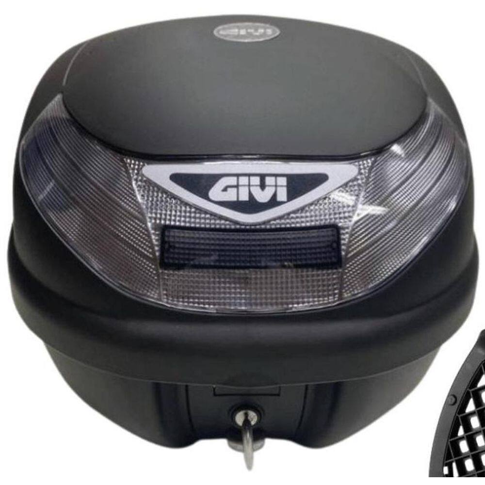 Kit Bau Givi E30Nt + Suporte Givi Sr1174 P Honda Elite 125