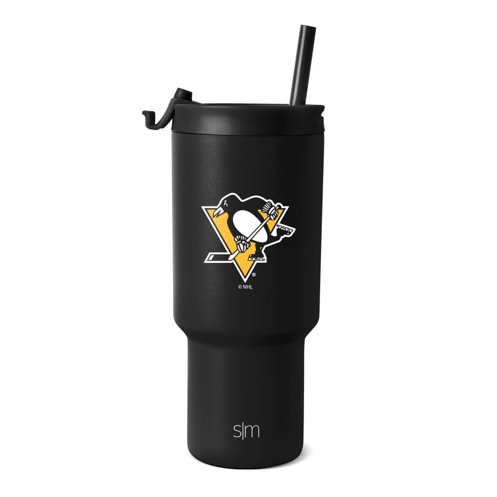 Copo simples e moderno NHL Pittsburgh Penguins 900 ml