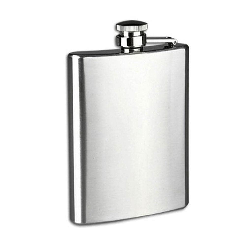 Cantil De Bolso Aço Inox 200ml - Bebidas Destiladas