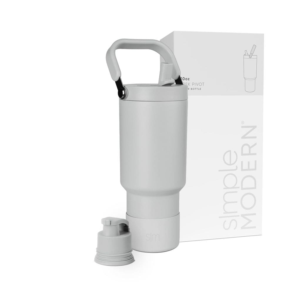 Garrafa de água Simple Modern Trek Pivot 900mL isolada
