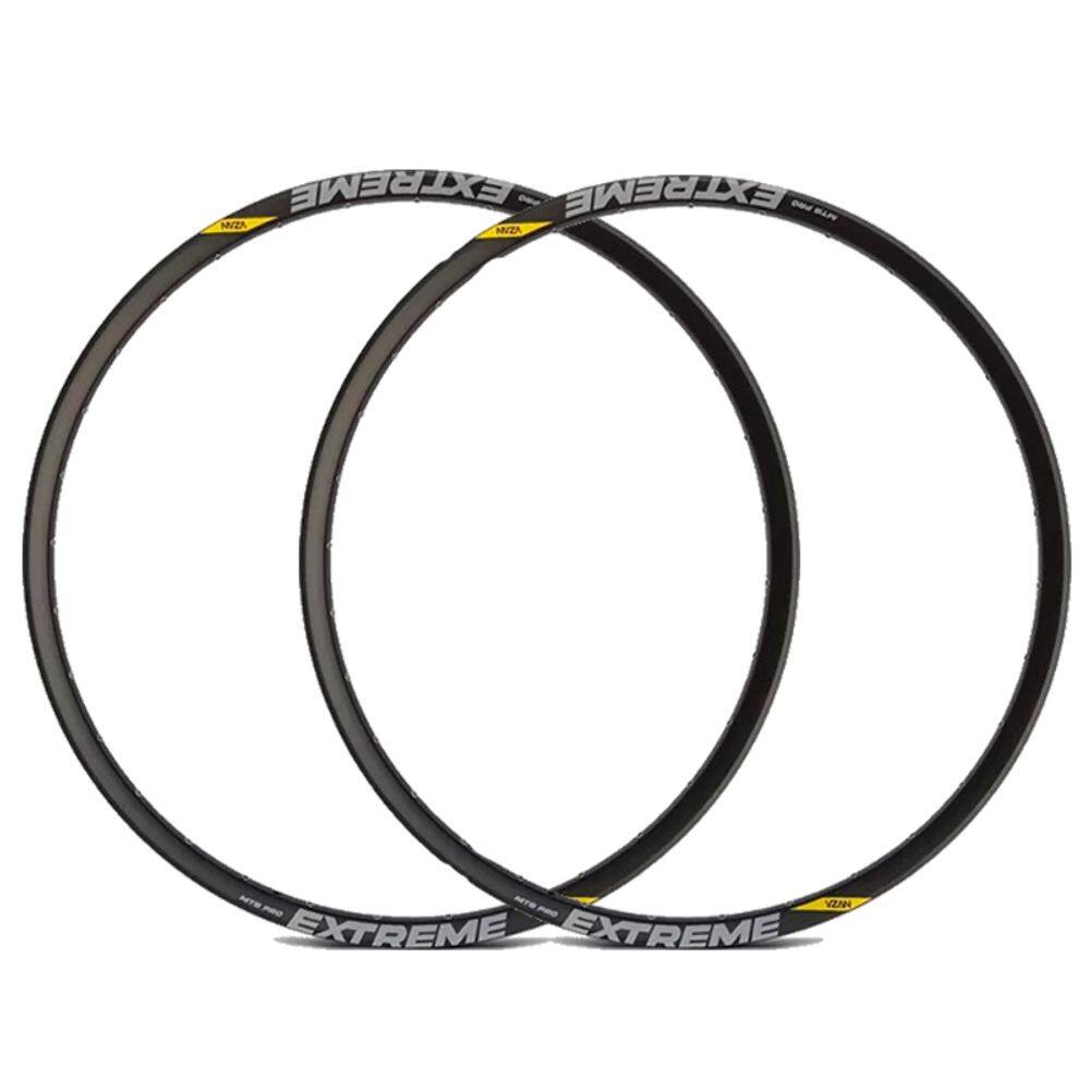 Kit 2 Aros Rodas 29/28 Furos Tubeless Ready Cross-country Válvula Presta Extreme Pro Vzan