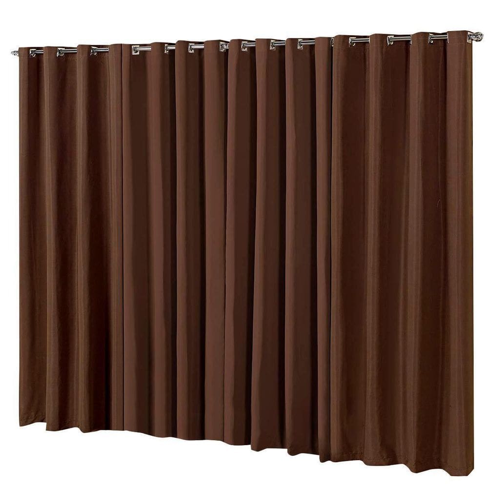 Cortina Blackout Em Tecido 6,00X2,80 Corta Luz Tabaco