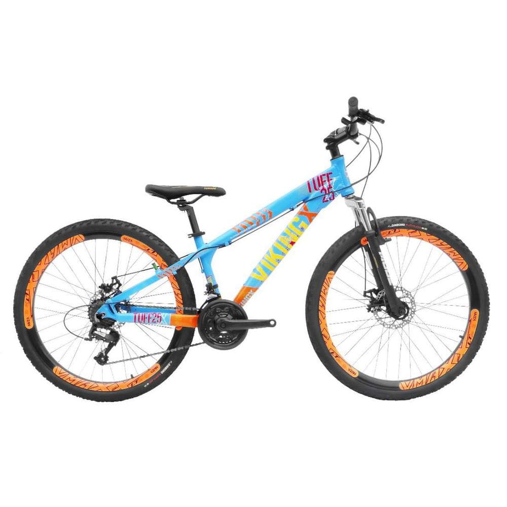 Bicicleta de Grau Freeride Aro 26 Viking X25 Freio Disco 21V