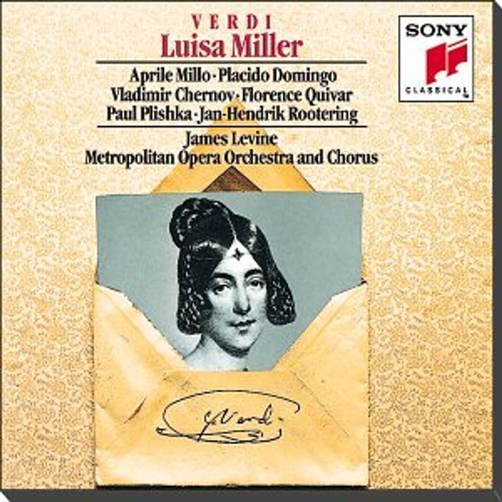 DVD Sony Verdi: Luisa Miller - Metropolitan Opera 1992