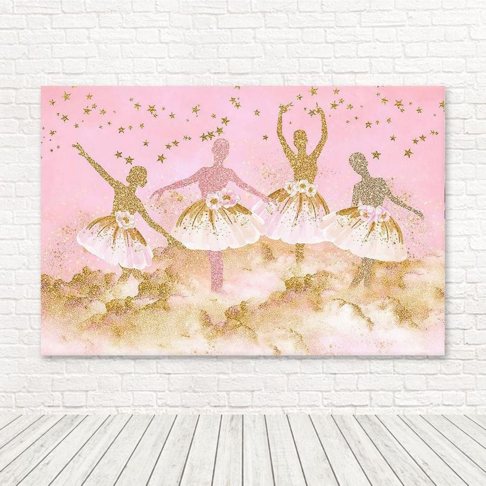 Painel Retangular 3D Sublimado Bailarina 2,0X1,5 Frt-4250