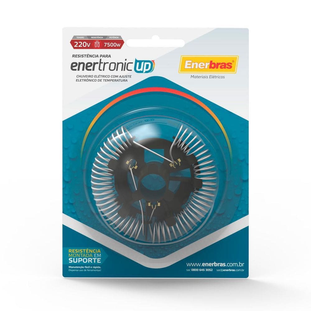 Resistência Chuveiro Enertronic Up 220V / 7500W - Enerbras