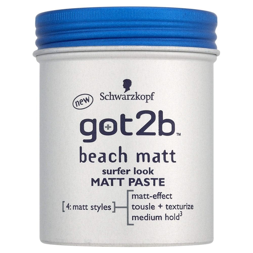 Pasta para modelar cabelo Schwarzkopf got2b Beach Matt Surfer Look