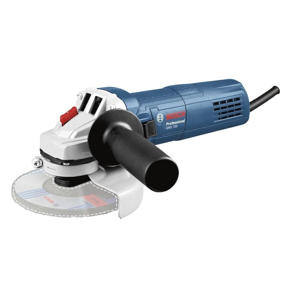 Esmerilhadeira Angular Bosch GWS 700 710W + 5 Discos Inclusos