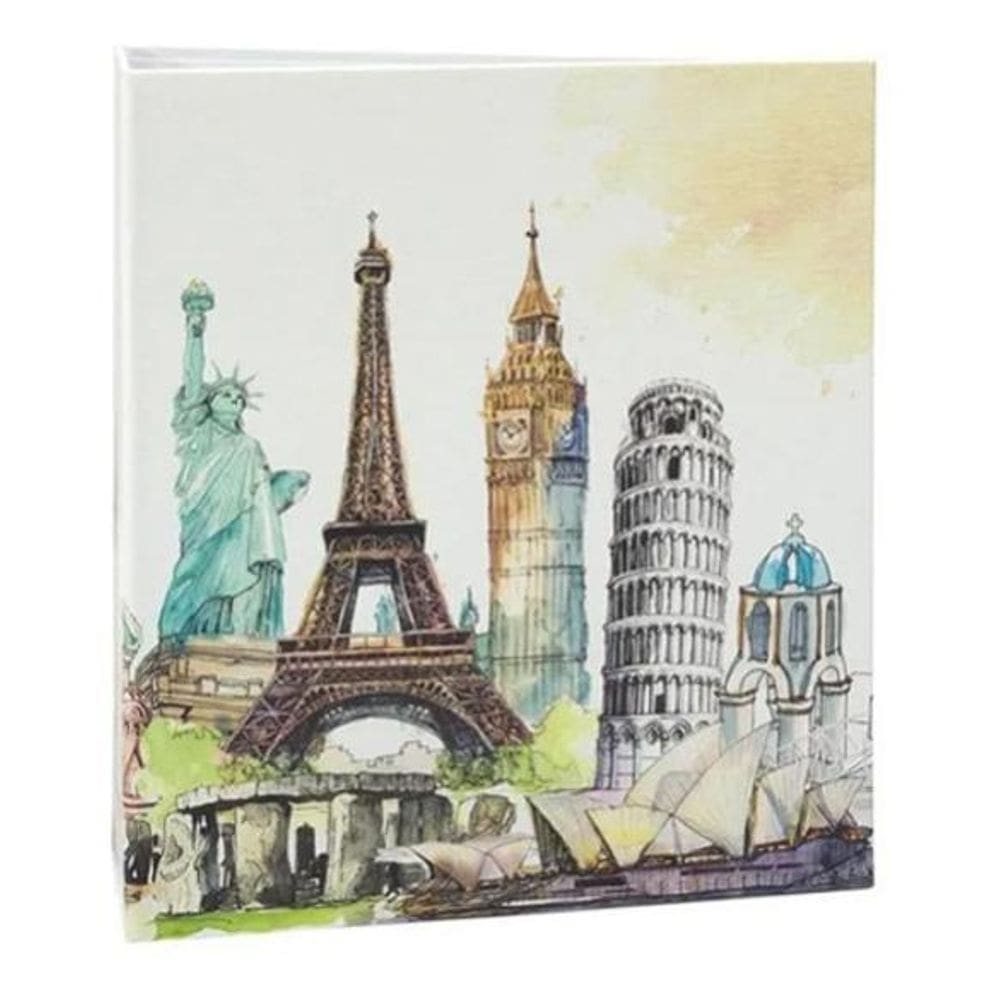 Álbum Viagem 120 Fotos 10X15Cm Rebites - Ical 576