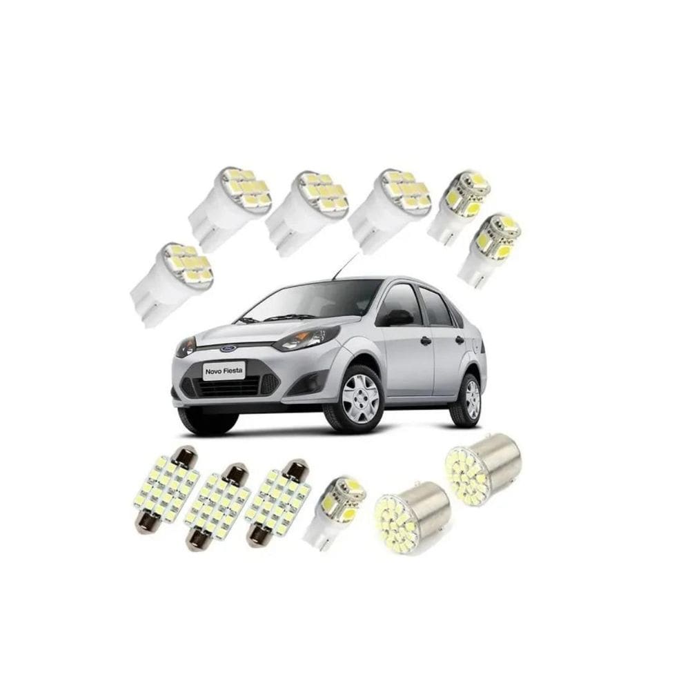 Kit Lâmpada Led Ford Fiesta 2008 2009 2010 2011 2012 2013