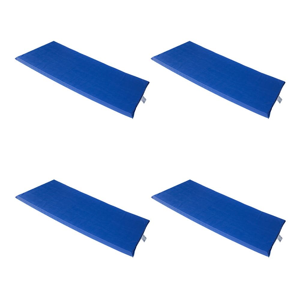 Kit 4 Colchonetes 1,00m X 0,60m X 0,03m para Treino Academia Impermeável - Celiflex