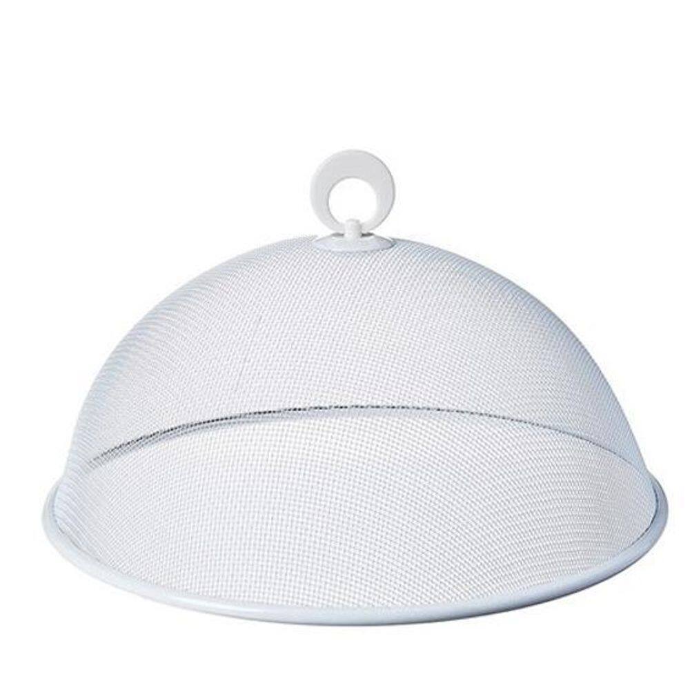Tela Protetora para Alimentos em Metal Branca 25cm - Mimo